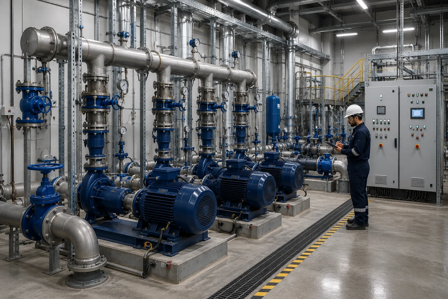 Pump station project