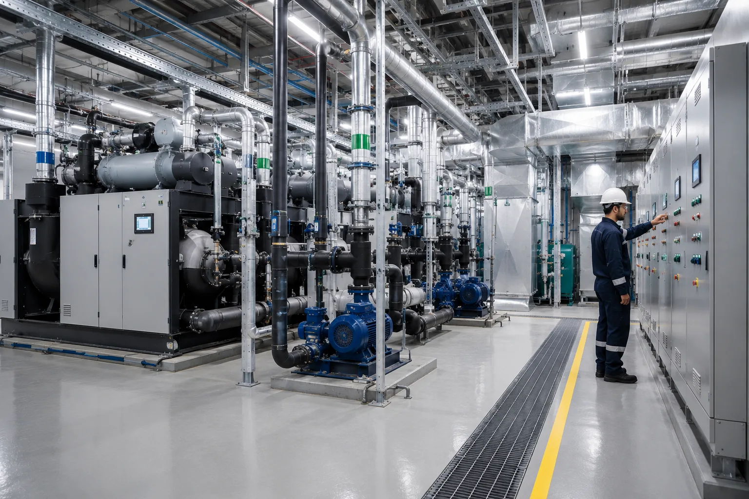 HVAC plant project