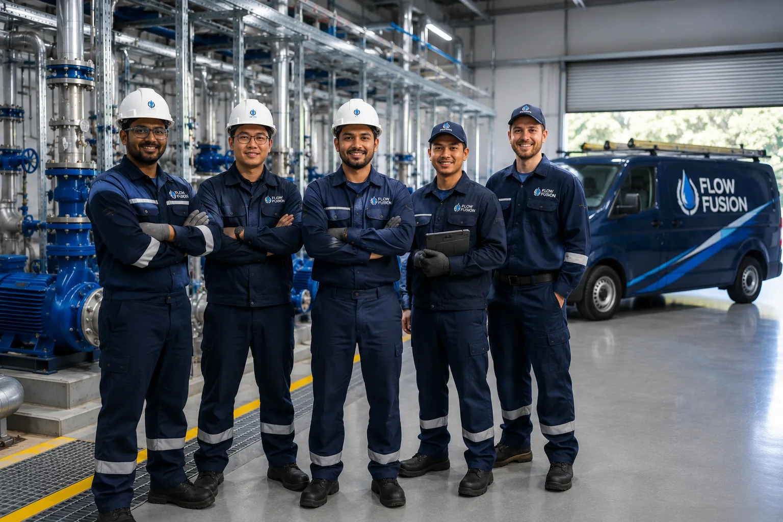 Flow Fusion field team